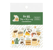 Furukawashiko Flake Stickers - Coffee Time