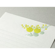 Letterpress Stationery Sets | Yellow Bouquet