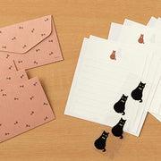 Mini Fuzzy Animal Letter Set | Black Cat
