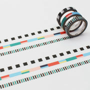MT x Papier Tigre Rubans | 3 Rolls Slim Washi Tape