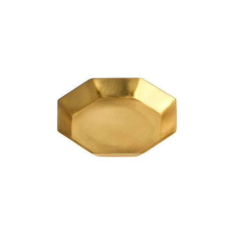 Brass Plate Octagon - Small