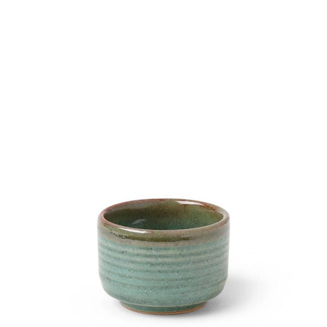 Ceramic Sake Cup 2.5 oz - Sea Green