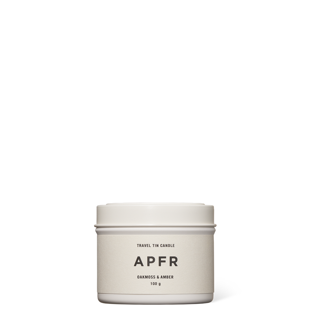 Oakmoss & Amber | APFR Travel Tin Candle