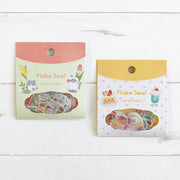 Flower &  Cat Flake Seal