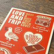 Traveler's Love & Trip | Plastic Sheet