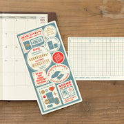 TRAVELER'S notebook 2027 Clear Plastic Sheet | Unique and that's Wonderful