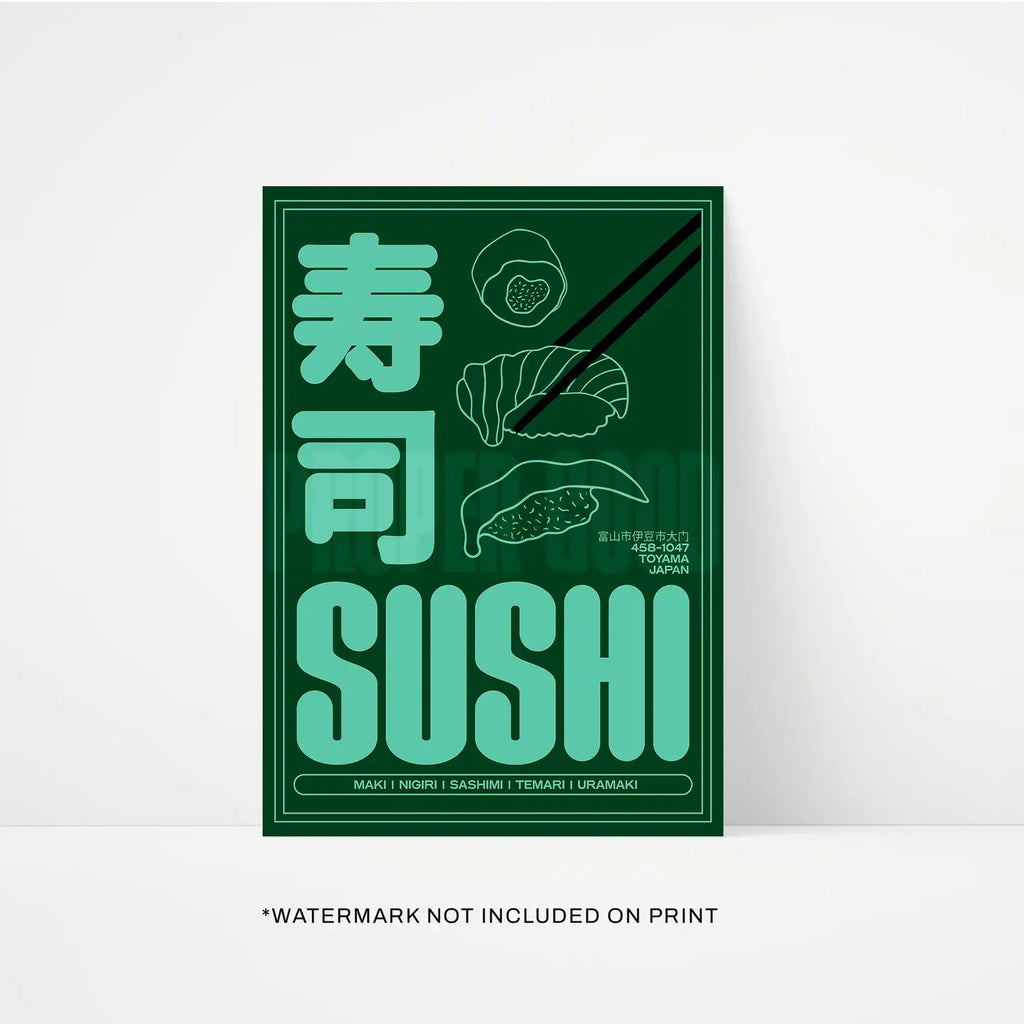 Sushi Print | 11x14
