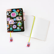HOBONICHI | Yumi Kitagishi Embroidered Bookmark | White Cat