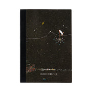 HOBONICHI 2027 | Graph Notebook | Hiroko Kubota: Another Night of Falling Star Sparklers A6 & A5