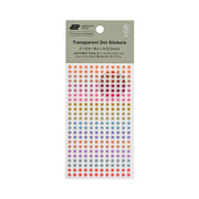 TSUKI no IRO Transparent Dot Stickers | Asst. Sizes