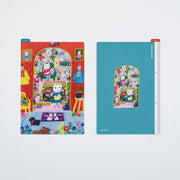 HOBONICHI | A6 Pencil Board | Yumi Kitagishi: In The Room