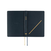 HOBONICHI TECHO HON 2025 | A6 | SLASH: NAVY | ENGLISH