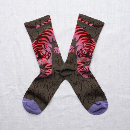 Bonne Maison Tiger | Midcalf Sock