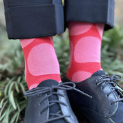 Dotty Socks | Hibiscus