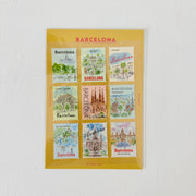 L’apres-midi Postage Stamp Stickers | Asst