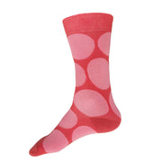 Dotty Socks | Hibiscus