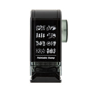 Paintable Rotating Stamp | Connection (purple)