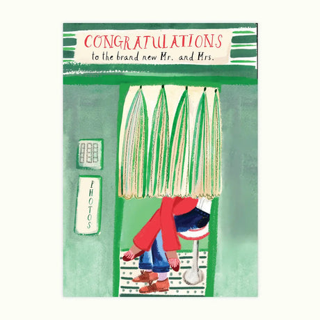 Congratulations Mr & Mrs Card