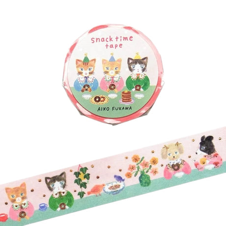 Aiko Fukawa Snack Time Foil Stamped Tape