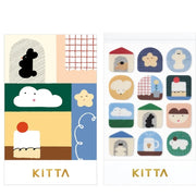 KITTA Portable Stickers | Clear Small | Home