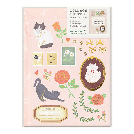 Collage Letter Set | Cats