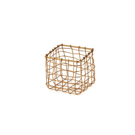 Brass Basket | Square