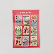 L’apres-midi Postage Stamp Stickers | Asst