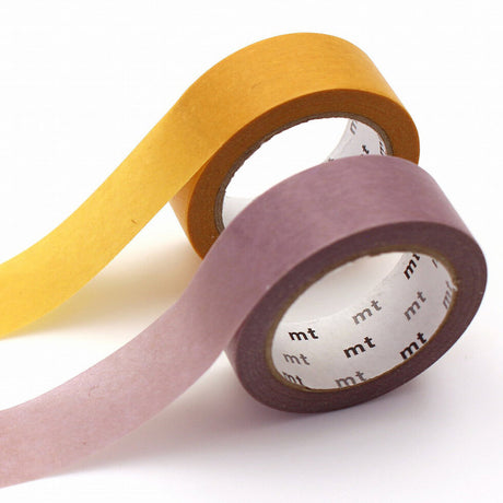 MT Upcycle 2 pack Washi Tape | Yellow x Lavender