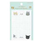 Furukawashiko Cat Face Sticky Notes