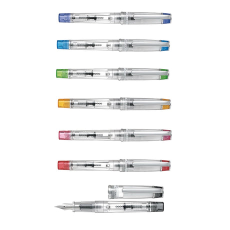 Pilot Prera iro-ai Fountain Pen with Medium Nib | Asst. Colors | Clear