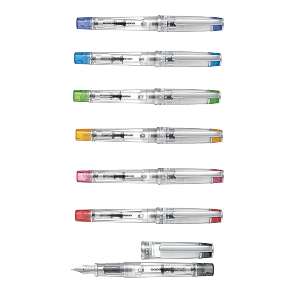 Pilot Prera iro-ai Fountain Pen with Calligraphy Nib | Asst. Colors | Clear