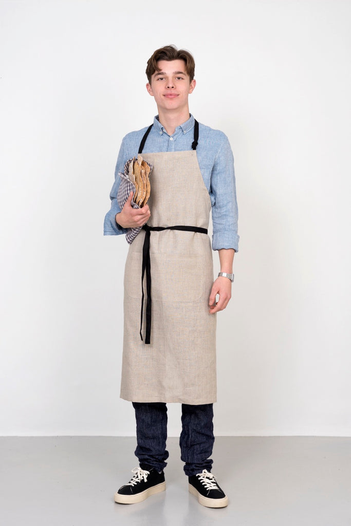 Linen Travail Apron | Natural