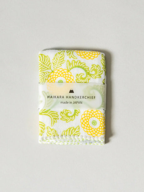 Haikara Handkerchief | Karahana, Yellow