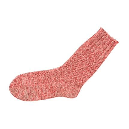 Nishiguchi Kutsushita Wool Cotton Boot Socks | Lobster Roll (2024 Limited Color)