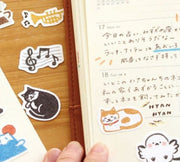 Furukawashiko Flake Stickers - Shimanaega Bird