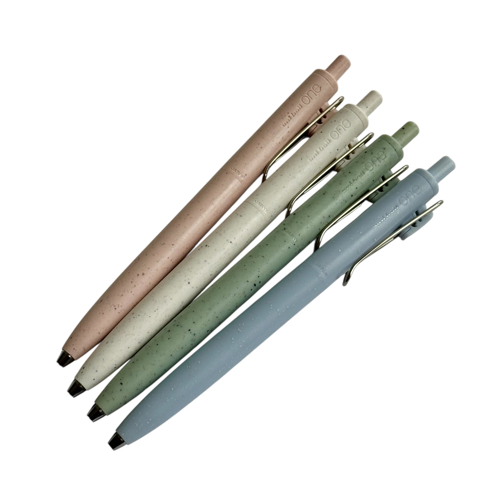 uniball One F Textured Gel Pens