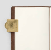 030 | Traveler’s Brass Notebook Clip Airplane