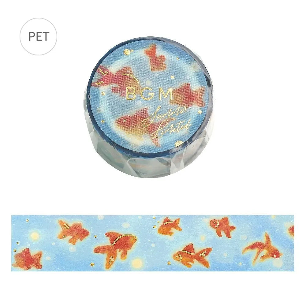 BGM Goldfish Shimmering Tape w Foil | Limited Seasonal Edition