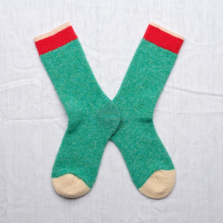 Mousse Sock | Green Celadon