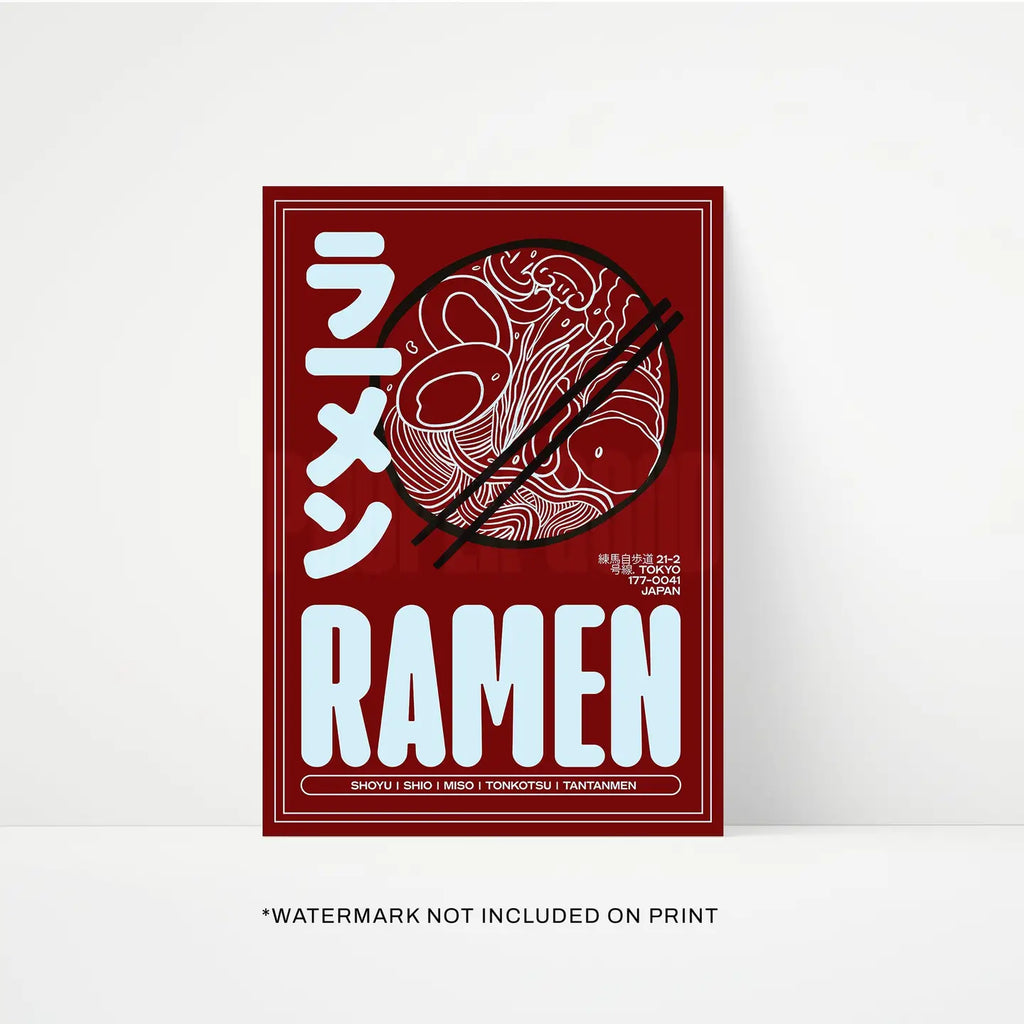 Ramen Print | 11x14