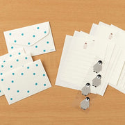 Mini Fuzzy Animal Letter Set | Penguin