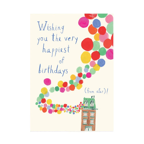 Happy Bday from Afar Card