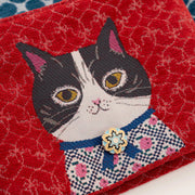 Kusuguru Japan "Honey Bean Princess" Jacquard Pouch