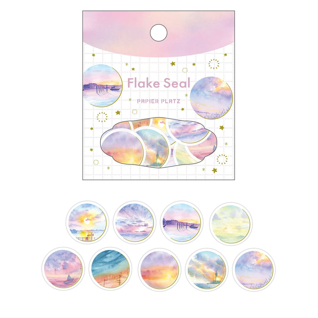 Papier Platz Flake Seal - Dawn