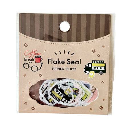 Papier Platz Flake Seal - Coffee Break