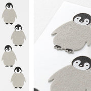 Mini Fuzzy Animal Letter Set | Penguin