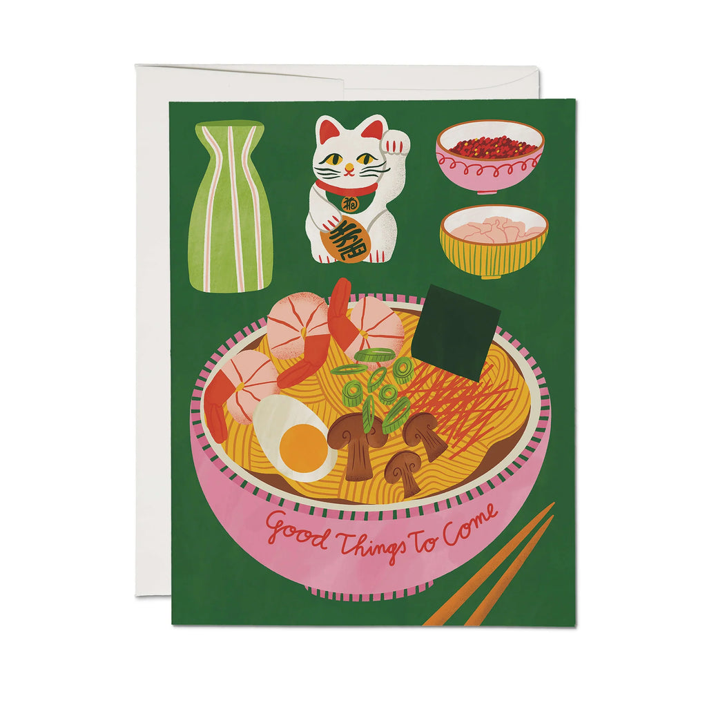 Ramen Bowl Good Things Card