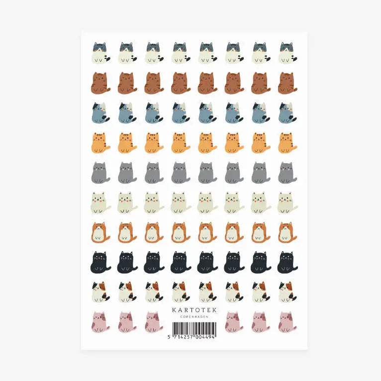 Kartotek Stickers | Mini Cats