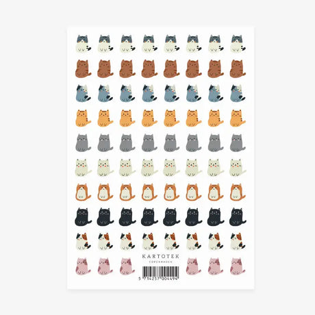 Kartotek Stickers | Mini Cats