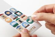 KITTA Portable Stickers | Clear Small | Home